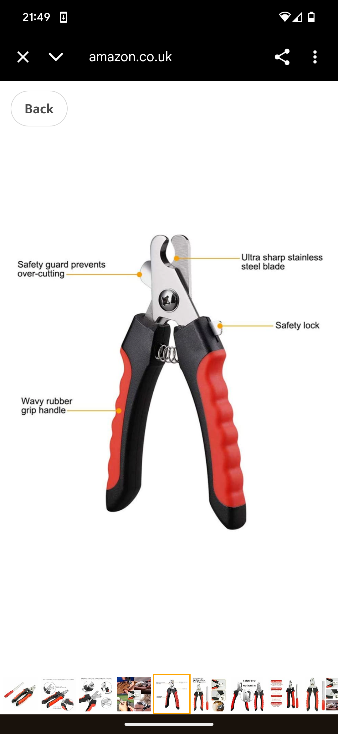 PET NAIL CLIPPER SET