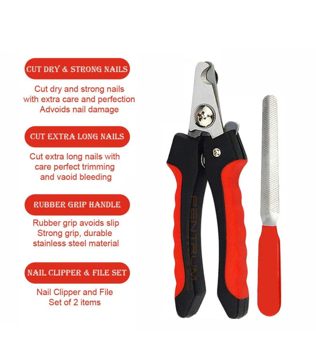PET NAIL CLIPPER SET