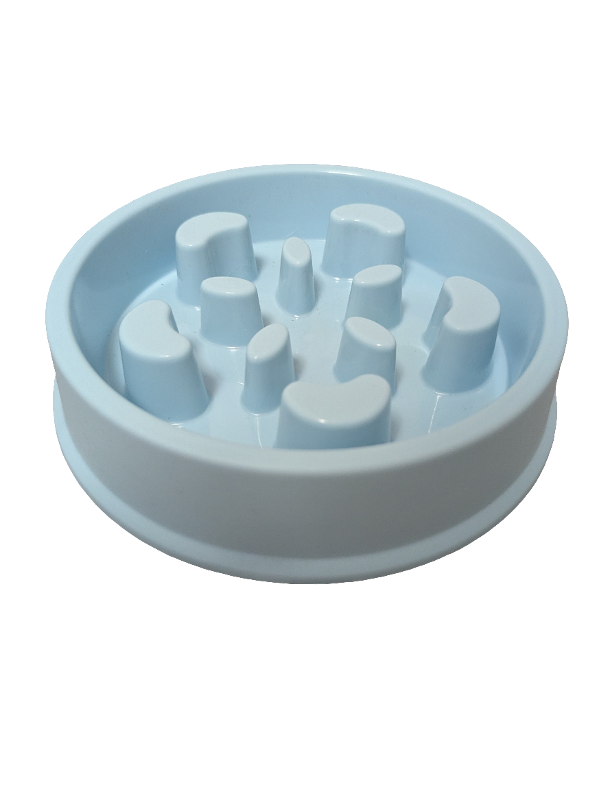 Slow Feeder Dog Bowl – Anti-Gulp Design