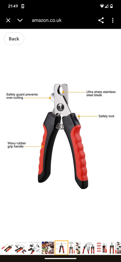 PET NAIL CLIPPER SET