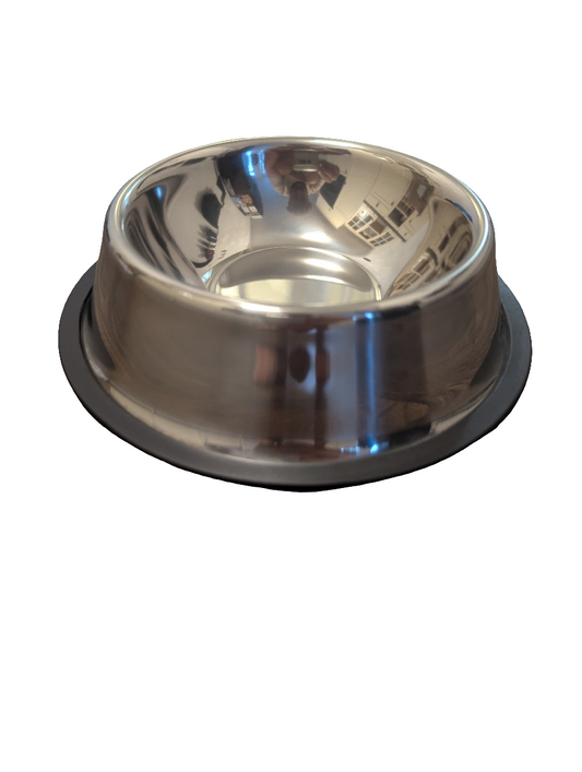 Small Stainless Steel Non-Slip Dog Bowl