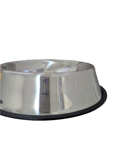 Medium Non-slip Stainless steel Dog Bowl