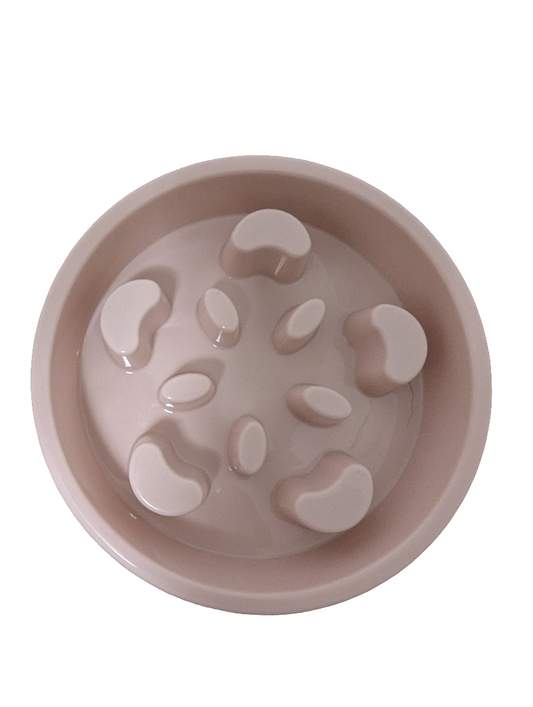 Slow Feeder Dog Bowl – Anti-Gulp Design